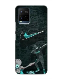 Чохол для Vivo Y21 / Y21s з картинкою «Спортивний арт Nike» Чохол для Vivo Y21 / Y21s з картинкою «Спортивний арт Nike»