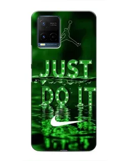 Чохол для Vivo Y21 / Y21s з картинкою «Зелений неоновий Nike» Чохол для Vivo Y21 / Y21s з картинкою «Зелений неоновий Nike»