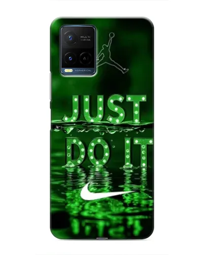 Чехол для Vivo Y21 / Y21s с картинкой «Зеленый неоновый Nike» Чехол для Vivo Y21 / Y21s с картинкой «Зеленый неоновый Nike»