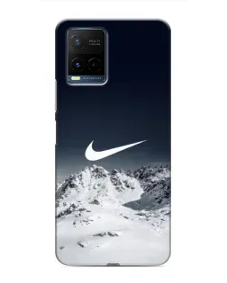 Чохол для Vivo Y21 / Y21s з картинкою «Nike — зимові гори» Чохол для Vivo Y21 / Y21s з картинкою «Nike — зимові гори»