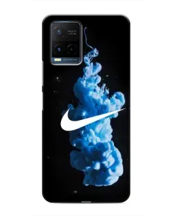 Чохол для Vivo Y21 / Y21s з картинкою «Nike та синій дим» Чохол для Vivo Y21 / Y21s з картинкою «Nike та синій дим»