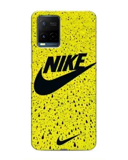Чохол для Vivo Y21 / Y21s з картинкою «Жовтий текстурний Nike» Чохол для Vivo Y21 / Y21s з картинкою «Жовтий текстурний Nike»