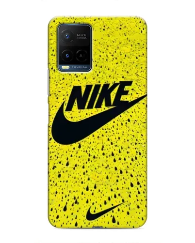 Чехол для Vivo Y21 / Y21s с картинкой «Желтый текстурный Nike» Чехол для Vivo Y21 / Y21s с картинкой «Желтый текстурный Nike»