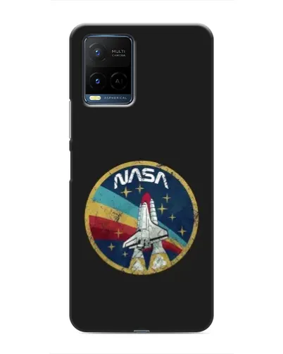 Чехол для Vivo Y21 / Y21s с картинкой «NASA — эмблема миссии» Чехол для Vivo Y21 / Y21s с картинкой «NASA — эмблема миссии»