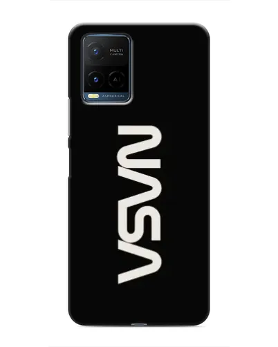 Чехол для Vivo Y21 / Y21s с картинкой «NASA — вертикальный логотип» Чехол для Vivo Y21 / Y21s с картинкой «NASA — вертикальный логотип»