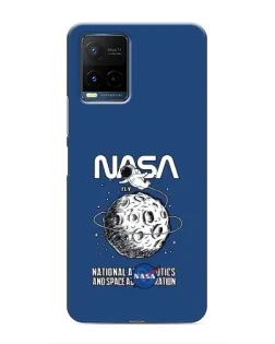 Чехол для Vivo Y21 / Y21s с картинкой «NASA — лунная миссия» Чехол для Vivo Y21 / Y21s с картинкой «NASA — лунная миссия»