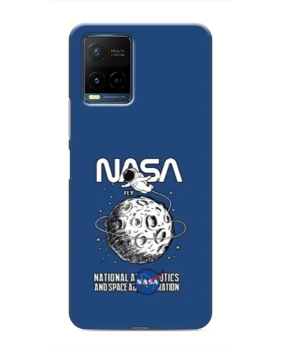 Чехол для Vivo Y21 / Y21s с картинкой «NASA — лунная миссия» Чехол для Vivo Y21 / Y21s с картинкой «NASA — лунная миссия»