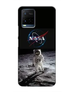 Чехол для Vivo Y21 / Y21s с картинкой «Астронавт на Луне» Чехол для Vivo Y21 / Y21s с картинкой «Астронавт на Луне»