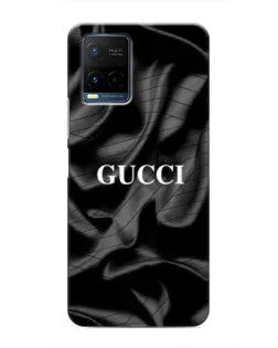 Чехол для Vivo Y21 / Y21s с картинкой «Gucci — шелковые волны»