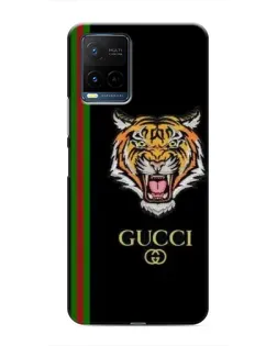 Чехол для Vivo Y21 / Y21s с картинкой «Тигр Gucci»