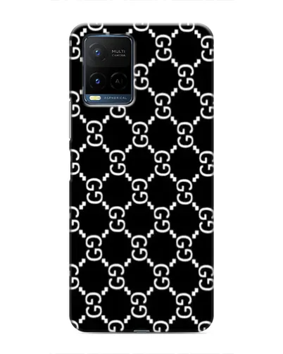 Чехол для Vivo Y21 / Y21s с картинкой «Gucci — сетчатый паттерн» Чехол для Vivo Y21 / Y21s с картинкой «Gucci — сетчатый паттерн»