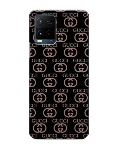 Чехол для Vivo Y21 / Y21s с картинкой «Классическая монограмма Gucci» Чехол для Vivo Y21 / Y21s с картинкой «Классическая монограмма Gucci»