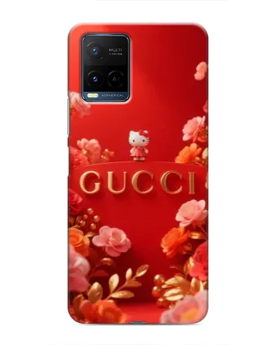 Чехол для Vivo Y21 / Y21s с картинкой «Gucci — золотой сад» Чехол для Vivo Y21 / Y21s с картинкой «Gucci — золотой сад»