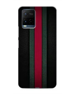 Чехол для Vivo Y21 / Y21s с картинкой «Gucci — неоновая линия»
