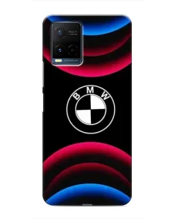Чехол для Vivo Y21 / Y21s с картинкой «Логотип BMW и неоновые дуги» Чехол для Vivo Y21 / Y21s с картинкой «Логотип BMW и неоновые дуги»