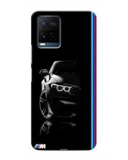 Чехол для Vivo Y21 / Y21s с картинкой «Силуэт BMW в темноте» Чехол для Vivo Y21 / Y21s с картинкой «Силуэт BMW в темноте»