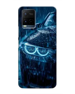 Чехол для Vivo Y21 / Y21s с картинкой «BMW под дождем» Чехол для Vivo Y21 / Y21s с картинкой «BMW под дождем»