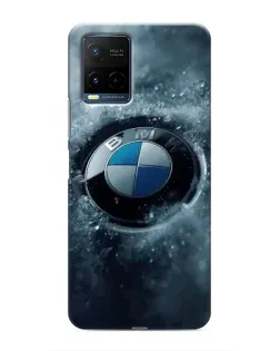 Чехол для Vivo Y21 / Y21s с картинкой «Логотип BMW — лед» Чехол для Vivo Y21 / Y21s с картинкой «Логотип BMW — лед»