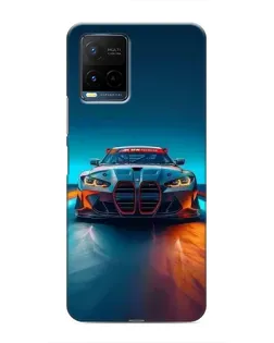 Чехол для Vivo Y21 / Y21s с картинкой «BMW — огни неона» Чехол для Vivo Y21 / Y21s с картинкой «BMW — огни неона»