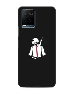 Чехол для Vivo Y21 / Y21s с картинкой «PUBG — силуэт воина» Чехол для Vivo Y21 / Y21s с картинкой «PUBG — силуэт воина»