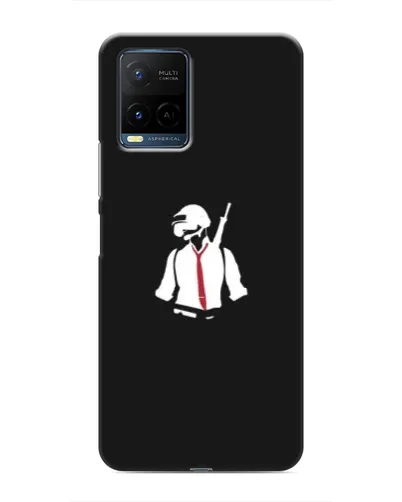 Чехол для Vivo Y21 / Y21s с картинкой «PUBG — силуэт воина» Чехол для Vivo Y21 / Y21s с картинкой «PUBG — силуэт воина»