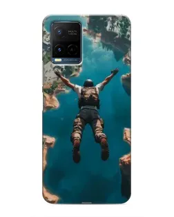 Чехол для Vivo Y21 / Y21s с картинкой «PUBG — свободное падение» Чехол для Vivo Y21 / Y21s с картинкой «PUBG — свободное падение»