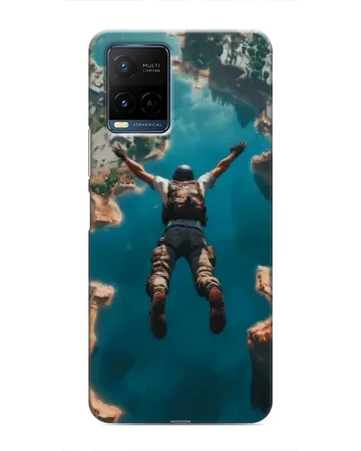 Чехол для Vivo Y21 / Y21s с картинкой «PUBG — свободное падение» Чехол для Vivo Y21 / Y21s с картинкой «PUBG — свободное падение»