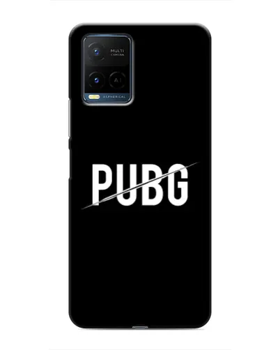 Чехол для Vivo Y21 / Y21s с картинкой «PUBG — белый логотип» Чехол для Vivo Y21 / Y21s с картинкой «PUBG — белый логотип»