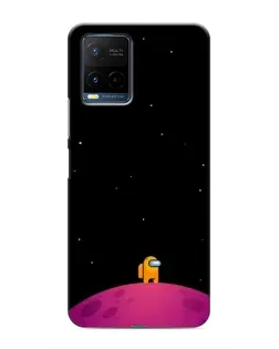 Чехол для Vivo Y21 / Y21s с картинкой «Одинокий герой на планете» Чехол для Vivo Y21 / Y21s с картинкой «Одинокий герой на планете»