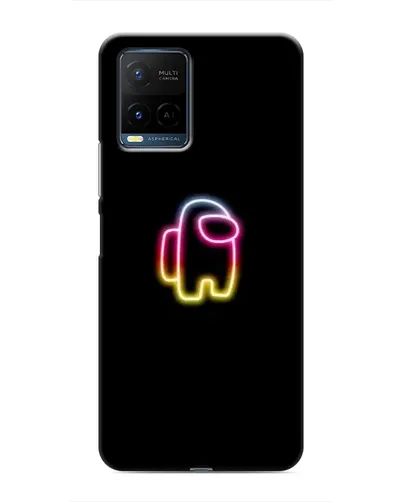 Чехол для Vivo Y21 / Y21s с картинкой «Among Us градиент» Чехол для Vivo Y21 / Y21s с картинкой «Among Us градиент»