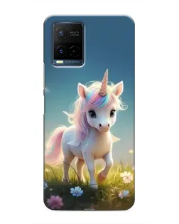 Чехол для Vivo Y21 / Y21s с картинкой «Единорог на поляне» Чехол для Vivo Y21 / Y21s с картинкой «Единорог на поляне»