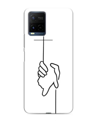 Чехол для Vivo Y21 / Y21s с картинкой «Рука держит» Чехол для Vivo Y21 / Y21s с картинкой «Рука держит»