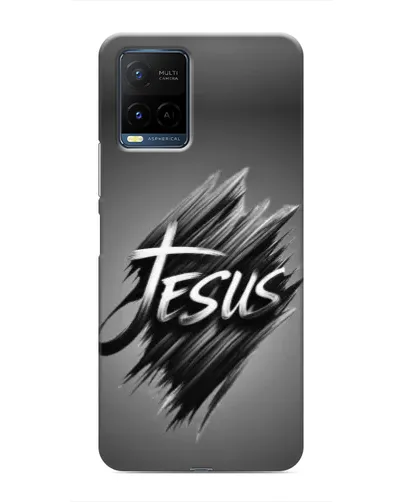 Чехол для Vivo Y21 / Y21s с картинкой «Надпись Jesus Graffiti» Чехол для Vivo Y21 / Y21s с картинкой «Надпись Jesus Graffiti»