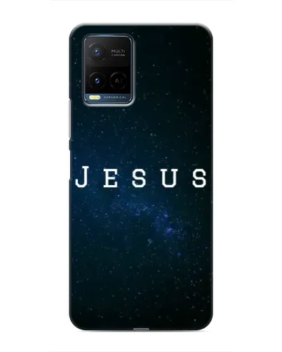 Чехол для Vivo Y21 / Y21s с картинкой «Звездное небо Jesus» Чехол для Vivo Y21 / Y21s с картинкой «Звездное небо Jesus»