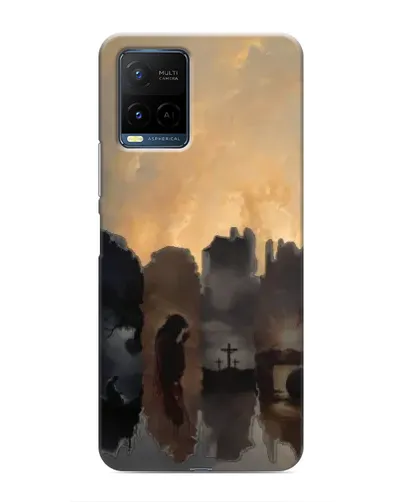 Чехол для Vivo Y21 / Y21s с картинкой «Дорога к вере» Чехол для Vivo Y21 / Y21s с картинкой «Дорога к вере»