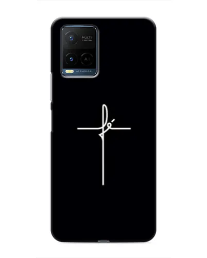 Чехол для Vivo Y21 / Y21s с картинкой «Тонкий крест» Чехол для Vivo Y21 / Y21s с картинкой «Тонкий крест»