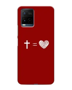 Чехол для Vivo Y21 / Y21s с картинкой «Уравнение любви» Чехол для Vivo Y21 / Y21s с картинкой «Уравнение любви»