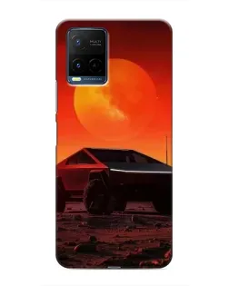 Чехол для Vivo Y21 / Y21s с картинкой «Cybertruck на Марсе» Чехол для Vivo Y21 / Y21s с картинкой «Cybertruck на Марсе»
