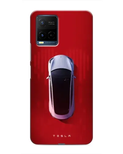 Чехол для Vivo Y21 / Y21s с картинкой «Tesla Top View» Чехол для Vivo Y21 / Y21s с картинкой «Tesla Top View»