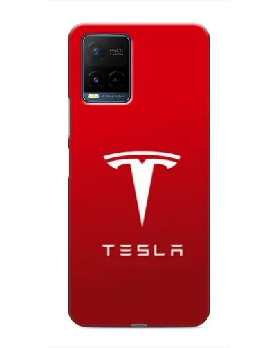 Чехол для Vivo Y21 / Y21s с картинкой «Tesla Red Classic» Чехол для Vivo Y21 / Y21s с картинкой «Tesla Red Classic»