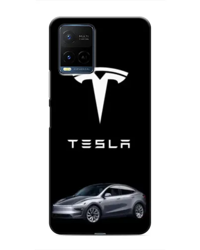 Чехол для Vivo Y21 / Y21s с картинкой «Tesla Model Y» Чехол для Vivo Y21 / Y21s с картинкой «Tesla Model Y»
