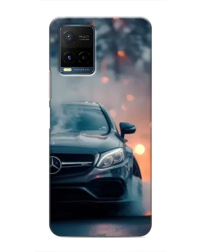Чехол для Vivo Y21 / Y21s с картинкой «Mercedes — ночной город» Чехол для Vivo Y21 / Y21s с картинкой «Mercedes — ночной город»