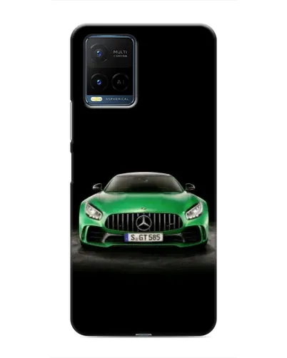Чехол для Vivo Y21 / Y21s с картинкой «Mercedes — неоновый лого» Чехол для Vivo Y21 / Y21s с картинкой «Mercedes — неоновый лого»