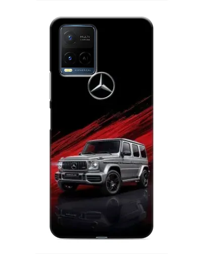 Чехол для Vivo Y21 / Y21s с картинкой «Mercedes G-Class красный» Чехол для Vivo Y21 / Y21s с картинкой «Mercedes G-Class красный»