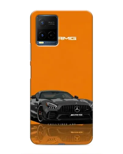 Чехол для Vivo Y21 / Y21s с картинкой «Оранжевый Mercedes AMG» Чехол для Vivo Y21 / Y21s с картинкой «Оранжевый Mercedes AMG»