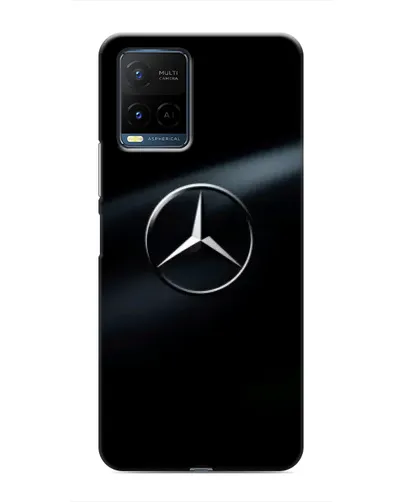 Чехол для Vivo Y21 / Y21s с картинкой «Mercedes на металле» Чехол для Vivo Y21 / Y21s с картинкой «Mercedes на металле»