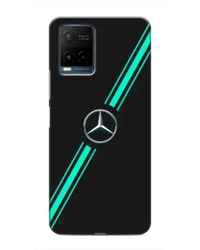Чехол для Vivo Y21 / Y21s с картинкой «Спортивные линии Mercedes» Чехол для Vivo Y21 / Y21s с картинкой «Спортивные линии Mercedes»