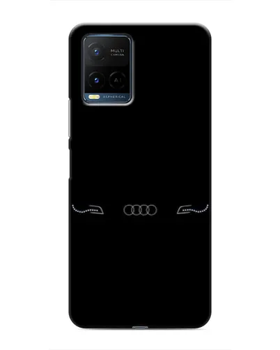 Чехол для Vivo Y21 / Y21s с картинкой «Audi — световой подпись»