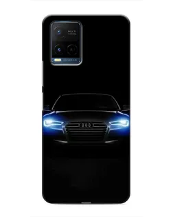 Чехол для Vivo Y21 / Y21s с картинкой «Audi в неоне» Чехол для Vivo Y21 / Y21s с картинкой «Audi в неоне»