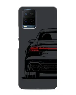 Чехол для Vivo Y21 / Y21s с картинкой «Задняя часть Audi — арт» Чехол для Vivo Y21 / Y21s с картинкой «Задняя часть Audi — арт»